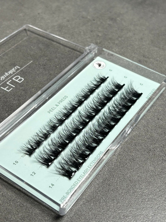 Twin pack of lashes with Tweezers